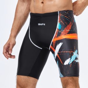 Men's Quick Dry Stretchable Elastic Swim Pants - Perfect For Summer Beach Surfing!